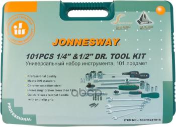28 549 р. Набор Инструмента 101 Предмет 14,12 Jonnesway (S04h624101s) Jonnesway арт. S04H624101SA  с доставкой в г. Кемерово. Увеличить фотографию 3