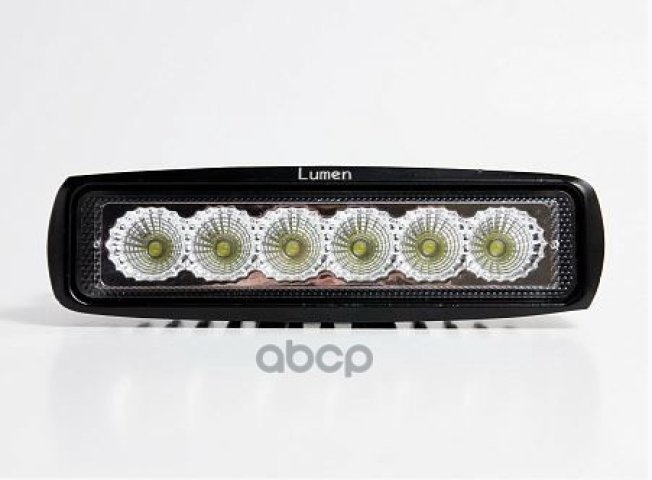 999 р. Фара Светодиодная Lumen-18Wl Sle (Flood) 6 Диодов, Однорядная. Рассеяный (Ближний). 153*41*38 Lumen арт. MLP-SLE18WL2109F  с доставкой в г. Кемерово