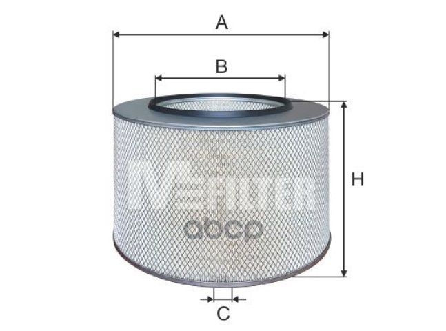 10 229 р. Фильтр Воздушный Axor(Без Крышки) M-Filter арт. A808  с доставкой в г. Кемерово