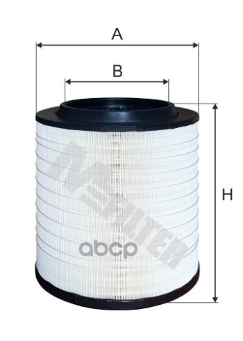 Фильтр Воздушный H=415 D=334.5 D=212 Volvo M-Filter арт. A887
