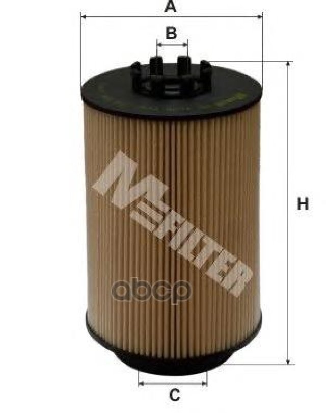 2 799 р. Фильтр Топливный M-Filter арт. DE3106  с доставкой в г. Кемерово