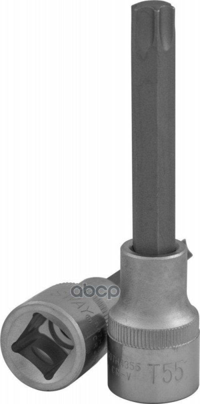 439 р. Головка Торцевая Со Вставкой Torx T55 (12) L=100 Мм Jonnesway (S07h4355) Jonnesway арт. S07H4355  с доставкой в г. Кемерово