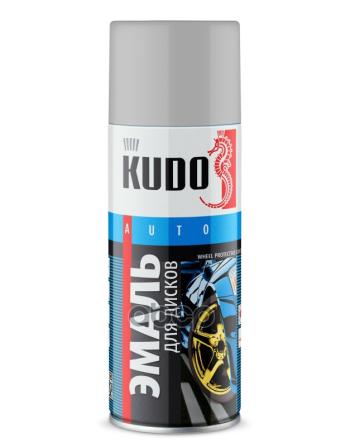 399 р. Краска-Спрей Kudo Для Колесных Дисков Светло-Серая (520 Мл) (Ku-5202) Kudo арт. KU-5202  с доставкой в г. Кемерово. Увеличить фотографию 1