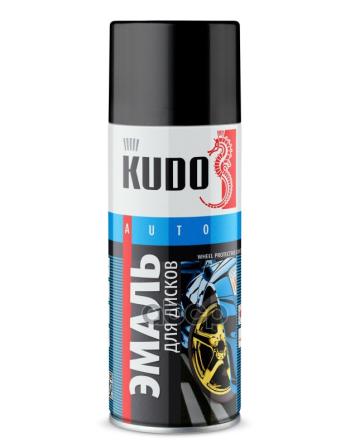 399 р. Краска-Спрей Kudo Для Колесных Дисков Черная (520Мл) (Ku-5203) Kudo арт. KU-5203  с доставкой в г. Кемерово. Увеличить фотографию 1