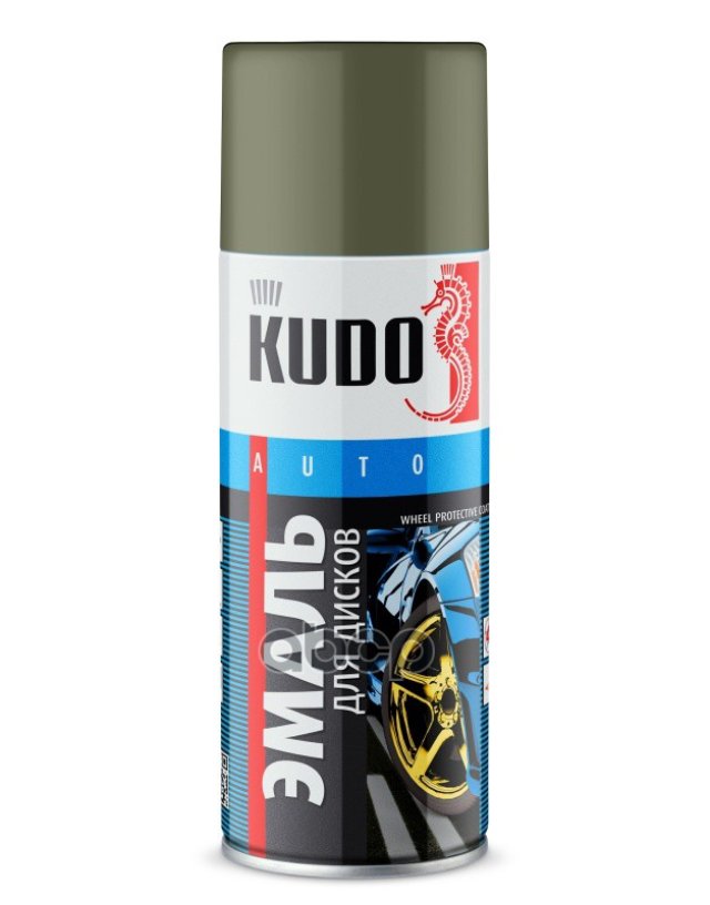 399 р. Краска-Спрей Kudo Для Колесных Дисков Болотная (520Мл) (Ku-5204) Kudo арт. KU-5204  с доставкой в г. Кемерово