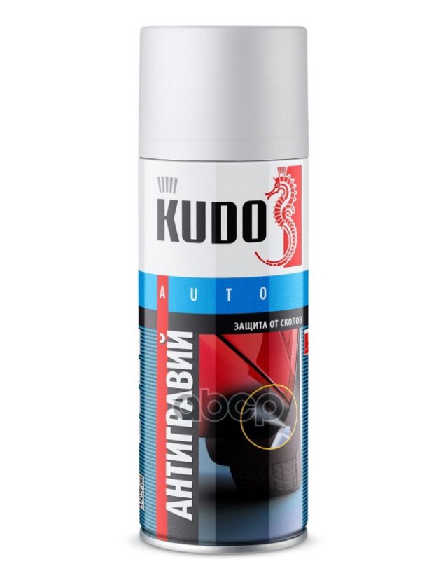 439 р. Мастика-Антигравий Kudo Белый (520Мл) (Ku-5223) Kudo арт. KU-5223  с доставкой в г. Кемерово