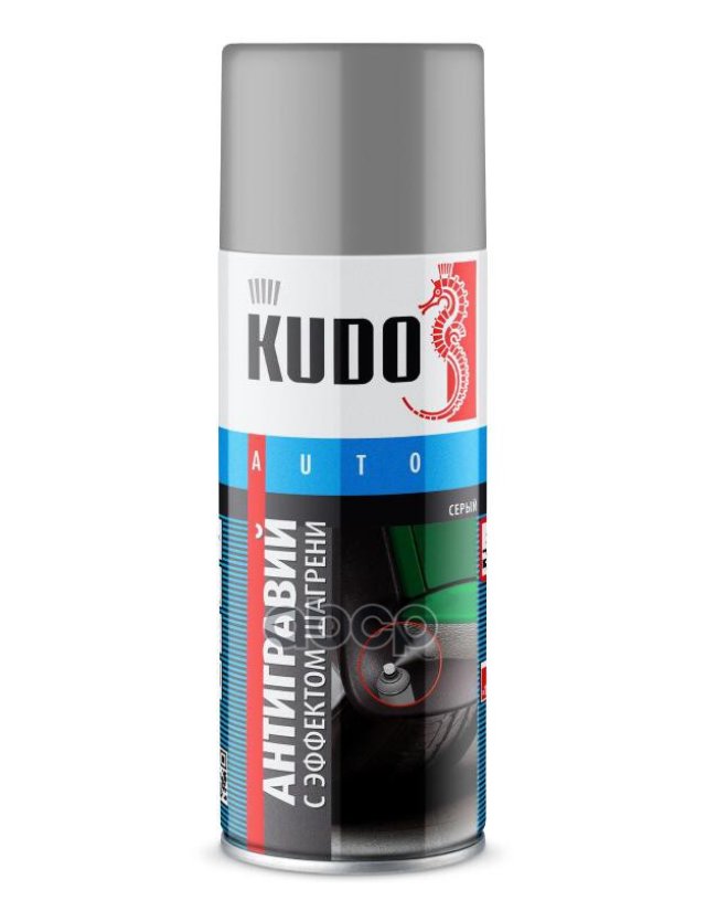 459 р. Мастика-Антигравий Kudo Серый С Эффектом Шагрени (520Мл) (Ku-5224) Kudo арт. KU-5224  с доставкой в г. Кемерово