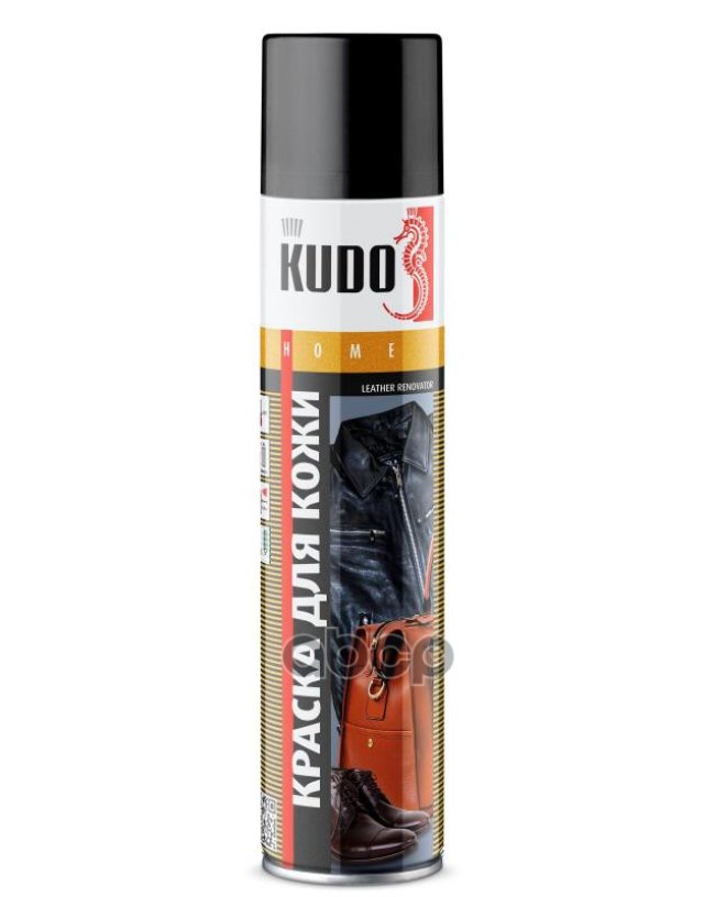 273 р. Краска-Спрей Kudo Для Гладкой Кожи Коричневая (400Мл) (Ku-5242) Kudo арт. KU-5242  с доставкой в г. Кемерово