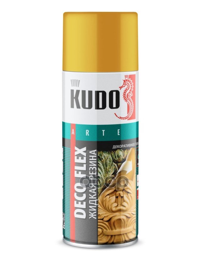 619 р. Резина Жидкая Kudo Золото (520 Мл) Deco Flex (Ku-5331) Kudo арт. KU-5331  с доставкой в г. Кемерово