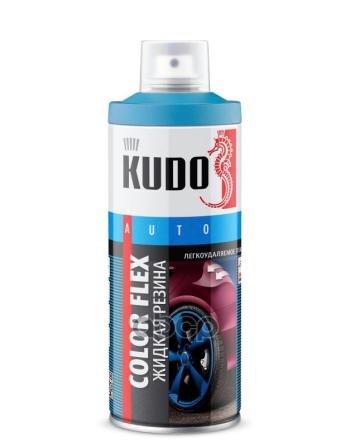 619 р. Резина Жидкая Kudo Голубая (520 Мл) Color Flex (Ku-5505) Kudo арт. KU-5505  с доставкой в г. Кемерово. Увеличить фотографию 1