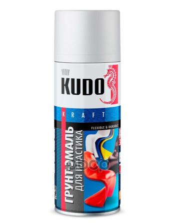 Грунт-Спрей Kudo Для Пластика Белый Акриловый (Ral 9003) (520Мл) (Ku-6003) Kudo арт. KU-6003