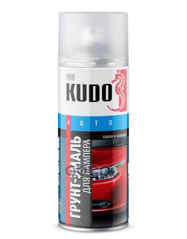 379 р. Краска-Спрей Kudo Для Бампера Черная (520Мл) (Ku-6202) Kudo арт. KU-6202  с доставкой в г. Кемерово