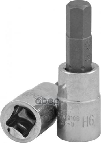 Головка Торцевая Со Вставкой Hex 6 (12) L=55 Мм S2 Jonnesway (S50h4106) Jonnesway арт. S50H4106