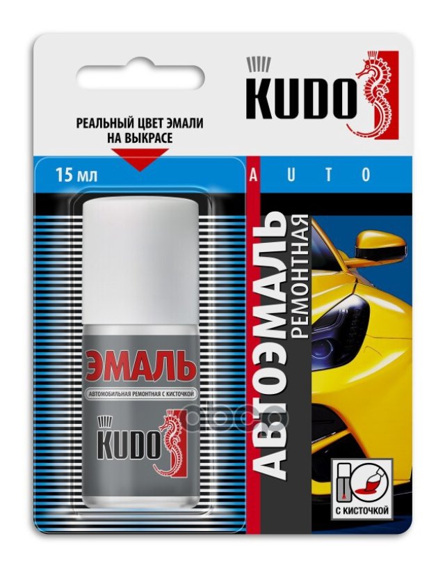 168 р. Краска-Кисточка Kudo (790) Кориандр (Металлик) (Ku-70790) Kudo арт. KU-70790  с доставкой в г. Кемерово