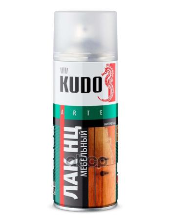 349 р. Лак Kudo Нц (Нитроцеллюлозный) Мебельный Матовый (520 Мл) (Ku-9009) Kudo арт. KU-9009  с доставкой в г. Кемерово. Увеличить фотографию 1