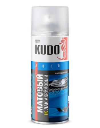379 р. Лак Kudo Профессиональный Акриловый Матовый (520 Мл) Аэрозоль (Ku-9010M) Kudo арт. KU-9010M  с доставкой в г. Кемерово. Увеличить фотографию 1