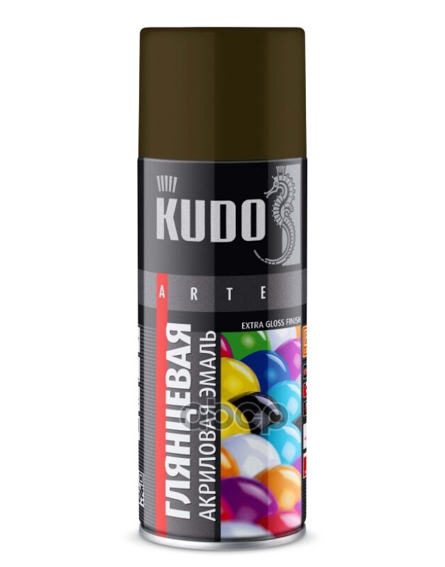 275 р. Краска-Спрей Kudo Акриловая Универсальная Ral 6014 Хаки Глянцевая (520Мл) (Ku-A6014) Kudo арт. KU-A6014  с доставкой в г. Кемерово