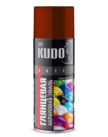 275 р. Краска-Спрей Kudo Акриловая Универсальная Ral 8012 Красно-Коричневая Глянцевая (520Мл) (Ku-A8012) Kudo арт. KU-A8012  с доставкой в г. Кемерово. Увеличить фотографию 1