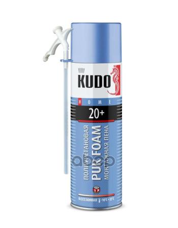 359 р. Пена Монтажная Бытовая Kudo Home 20+ (650 Мл., 480 Гр.) Всесезонная (Kuph06u20+) Kudo арт. KUPH06U20+  с доставкой в г. Кемерово. Увеличить фотографию 1
