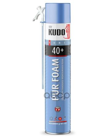 439 р. Пена Монтажная Бытовая Kudo Home 40+ (1000 Мл., 700 Гр.) Всесезонная (Kuph10u40+) Kudo арт. KUPH10U40+  с доставкой в г. Кемерово. Увеличить фотографию 1