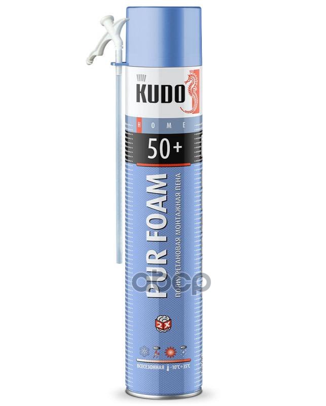 479 р. Пена Монтажная Бытовая Kudo Home 50+ (1000 Мл., 800 Гр.) Всесезонная (Kuph10u50+) Kudo арт. KUPH10U50+  с доставкой в г. Кемерово