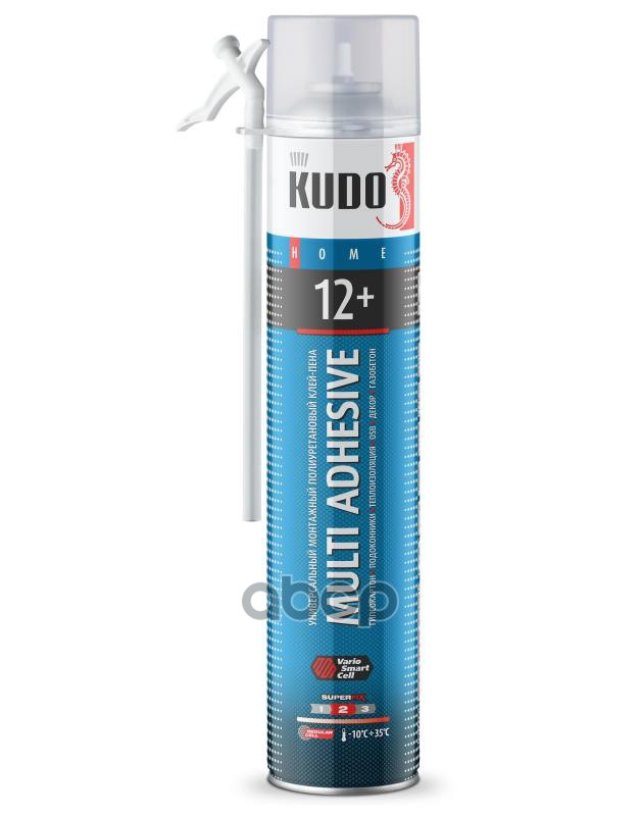 669 р. Клей-Пена Монтажный Бытовой Для Теплоизоляции И Декора Kudo Home 12+ (1000 Мл) (Kuph10uau) Kudo арт. KUPH10UAU  с доставкой в г. Кемерово
