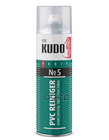 379 р. Очиститель Пвх Пластика Kudo Pvc Reiniger № 5 (650 Мл) Аэрозоль (Kupp06pvc05) Kudo арт. KUPP06PVC05  с доставкой в г. Кемерово. Увеличить фотографию 1