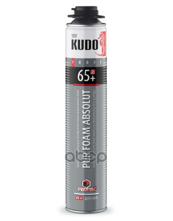 599 р. Пена Монтажная Профессиональная  Kudo Proff 65+ (1000 Мл., 930 Гр.) Kudo арт. KUPP10S65+  с доставкой в г. Кемерово. Увеличить фотографию 1