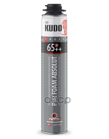 599 р. Пена Монтажная Профессиональная  Kudo Proff 65+ (1000 Мл., 930 Гр.) Kudo арт. KUPP10S65+  с доставкой в г. Кемерово. Увеличить фотографию 2