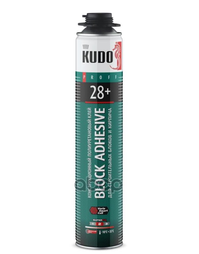 739 р. Клей Конструкционный Профессиональный Для Блоков И Кирпича Kudo Proff 28+ (1000 Мл) (Kupp10uabl) Kudo арт. KUPP10UABL  с доставкой в г. Кемерово