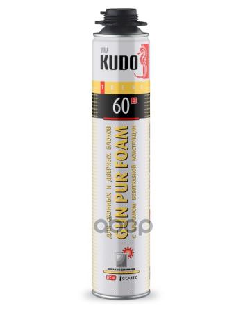 539 р. Пена Монтажная Профессиональная  Kudo Trend Window 60 (1000 Мл., 880 Гр.) Летняя Kudo арт. KUPTW10S60  с доставкой в г. Кемерово. Увеличить фотографию 1