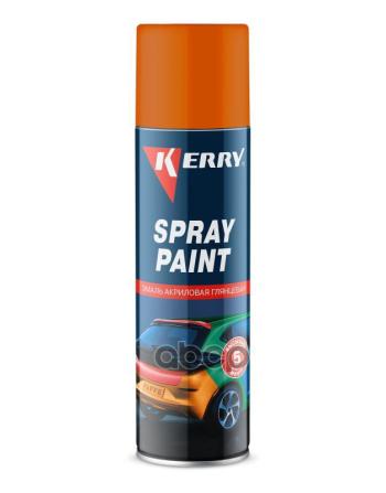 269 р. Краска-Спрей Kerry Spray Paint Акриловая Оранжевая Глянцевая (405 Мл) Kerry арт. KR-026  с доставкой в г. Кемерово. Увеличить фотографию 1