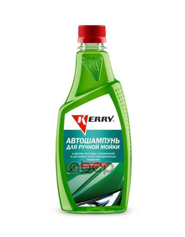 186 р. Автошампунь Kerry Концентрат (500Мл) Для Бережной Мойки Kerry арт. KR-270-2  с доставкой в г. Кемерово