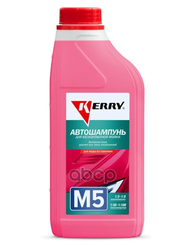 579 р. Автошампунь Kerry М-5 Для Бесконтактной Мойки ( 1Л.) Концентрат, Для Воды Из Скважин (Kr-307-5) Kerry арт. KR-307-5  с доставкой в г. Кемерово