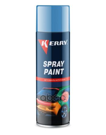 379 р. Краска-Спрей Kerry Spray Paint Акриловая Голубая Глянцевая (650 Мл) (Kr-616) Kerry арт. KR-616  с доставкой в г. Кемерово. Увеличить фотографию 1