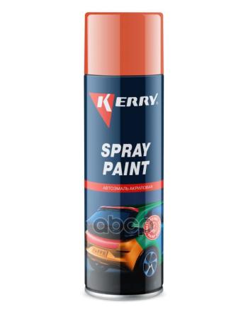 379 р. Краска-Спрей Kerry Spray Paint Акриловая Оранжевая Глянцевая (650 Мл) (Kr-626) Kerry арт. KR-626  с доставкой в г. Кемерово. Увеличить фотографию 1