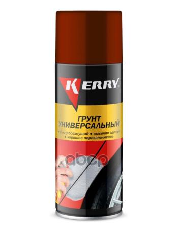 Грунт-Спрей Kerry Универсальный Алкидный Коричневый (520 Мл) (Kr-925-2) Kerry арт. KR-925-2