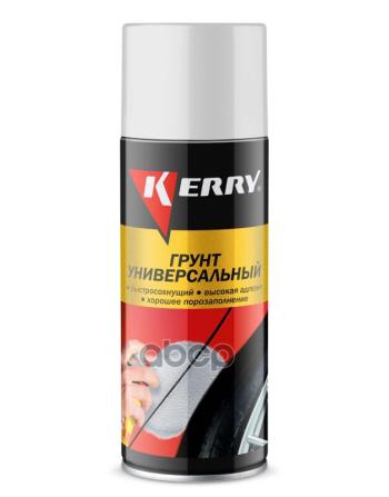 Грунт-Спрей Kerry Универсальный Алкидный Белый (520 Мл) (Kr-925-4) Kerry арт. KR-925-4