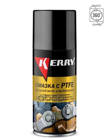 299 р. Смазка Для Цепей Kerry Мото И Велотехники (210 Мл) Аэрозоль. (Kr-936-2) Kerry арт. KR-936-2  с доставкой в г. Кемерово. Увеличить фотографию 1