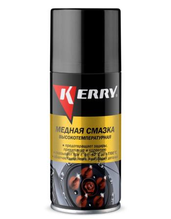 257 р. Смазка Медная Kerry (Высокотемпературная) (210 Мл) Аэрозоль (Kr-937-12) Kerry арт. KR-937-12  с доставкой в г. Кемерово. Увеличить фотографию 1