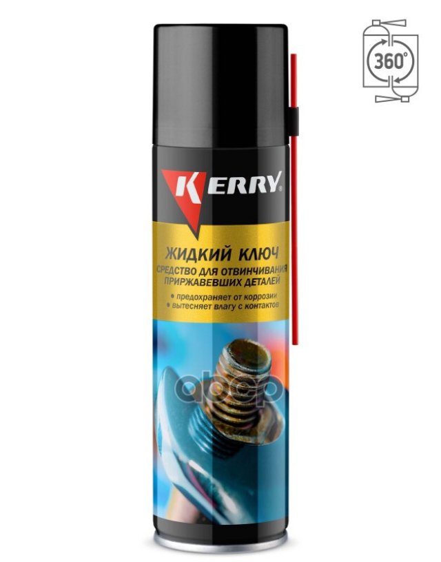 293 р. Жидкий Ключ Kerry (335 Мл) Аэрозоль (Kr-940) Kerry арт. KR-940  с доставкой в г. Кемерово