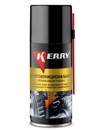 232 р. Смазка Универсальная Kerry Проникающая (210 Мл) Аэрозоль (Kr-943-1) Kerry арт. KR-943-1  с доставкой в г. Кемерово. Увеличить фотографию 1