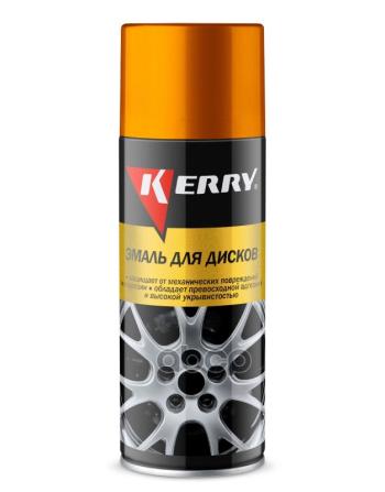 359 р. Краска-Спрей Kerry Для Колесных Дисков Золотая (520 Мл) Аэроз. Kerry арт. KR-960.7  с доставкой в г. Кемерово. Увеличить фотографию 1
