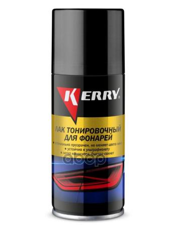 269 р. Лак Kerry Акриловый Для Тонировки Фонарей (210 Мл) Черный (Kr-963.1) Kerry арт. KR-963.1  с доставкой в г. Кемерово. Увеличить фотографию 1