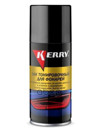 269 р. Лак Kerry Акриловый Для Тонировки Фонарей (210 Мл) Красный (Kr-963.2) Kerry арт. KR-963.2  с доставкой в г. Кемерово. Увеличить фотографию 1