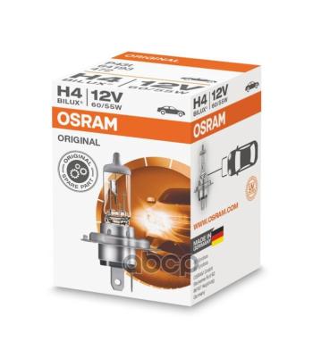 239 р. Лампа Галогеновая H4 12V  6055W Osram Standard P43т-38 Original (64193) Osram арт. 64193  с доставкой в г. Кемерово. Увеличить фотографию 1