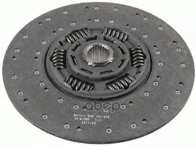 18 509 р. Диск Сцепления Sachs Volvo Sachs арт. 1878000634  с доставкой в г. Кемерово