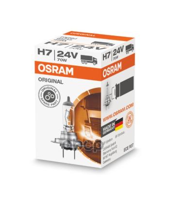 569 р. Лампа Галогеновая H7 24V  70W Osram Рх26d Osram арт. 64215*  с доставкой в г. Кемерово. Увеличить фотографию 1