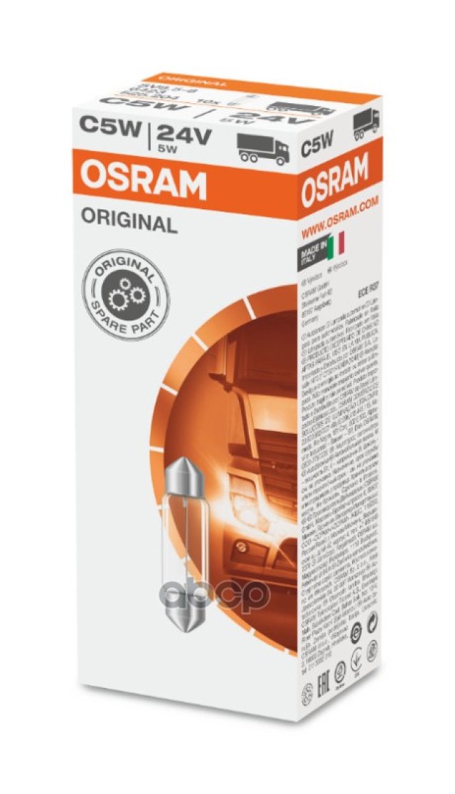 169 р. Лампы Вспомогательного Освещения Osram арт. 6423  с доставкой в г. Кемерово