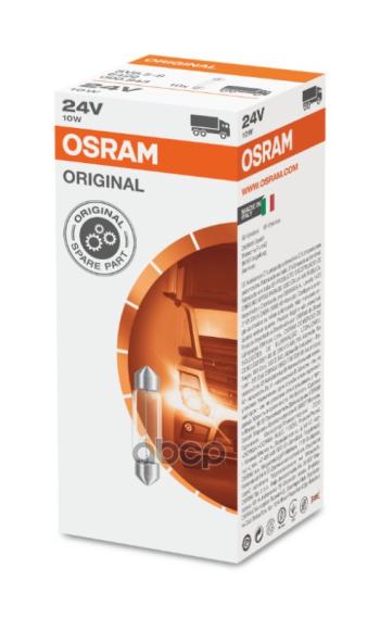 ****Лампа 10W 24V Цоколь Sv8.5-8 Osram арт. 6429
